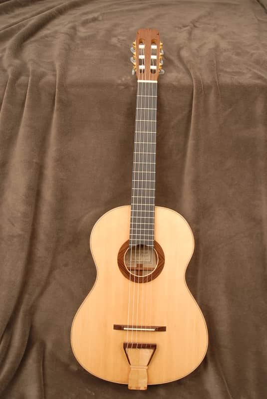 2010 Fittipaldi Curly Maple/Walnut Classical Guitar image 1