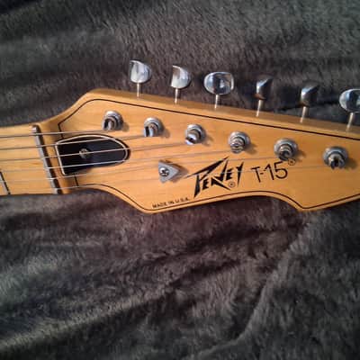 Peavey T-15 1981-1983-Natural-Made in U.S.A. image 3