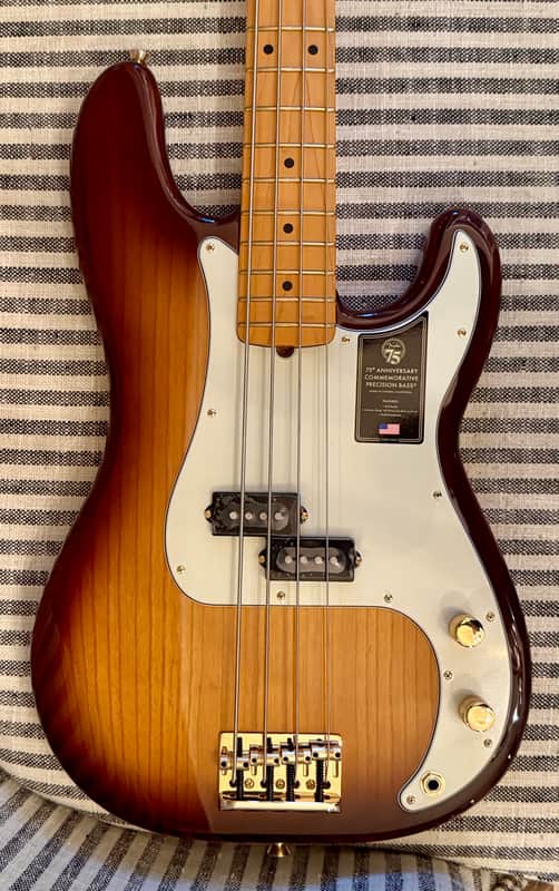 Fender 75th Anniversary Commemorative Precision Bass | Reverb
