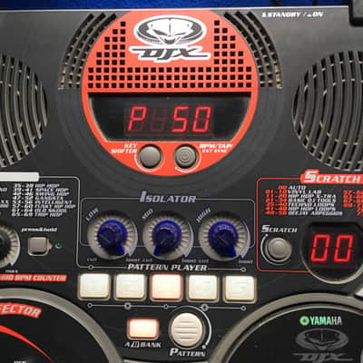 Yamaha DJX-IIB DJ Box Mixer Gear Scratch Pad Synth Groove Effects