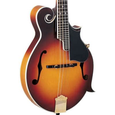 Oscar Schmidt OM40 F-Style Acoustic Mandolin, Tobacco Sunburst image 2