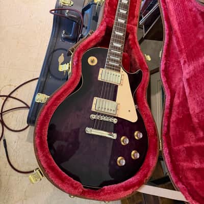 Dark Purple Burst Gibson Les Paul Standard '60s Quilt Limited-Edition Electric Guitar Dark Purple Burst - like new, made July 2023 image 2
