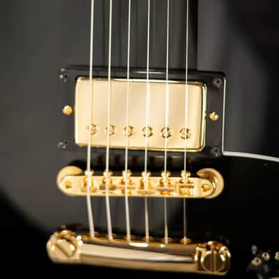 Gibson Custom Shop 1968 Les Paul Custom Reissue Electric Guitar - Ebony with Hardshell Case image 13