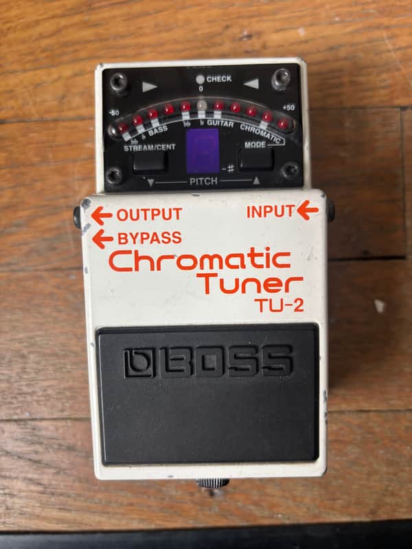 1999 Boss TU-2 Chromatic Tuner Pedal w/ True Bypass mod image 1