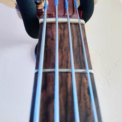 1982 Fender Precision Special Bass with Rosewood Fretboard - Candy Apple Red image 13