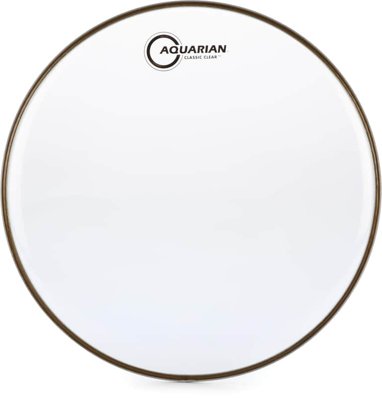 Aquarian Classic Clear Drumhead - 13 inch (5-pack) Bundle image 1