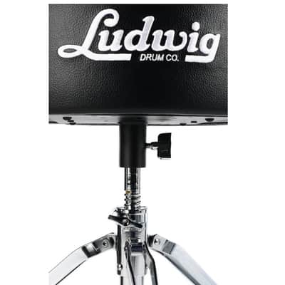 Ludwig LP51TH Pro Round Throne Black image 3