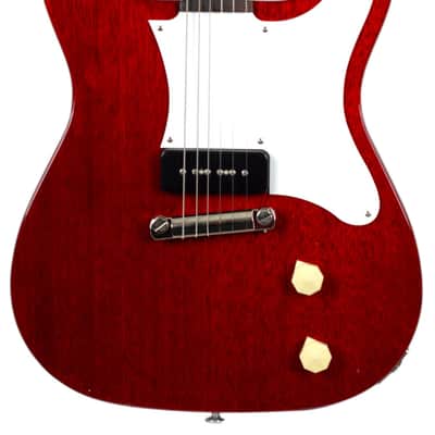 New Epiphone USA Coronet Vintage Cherry #208240017 image 3