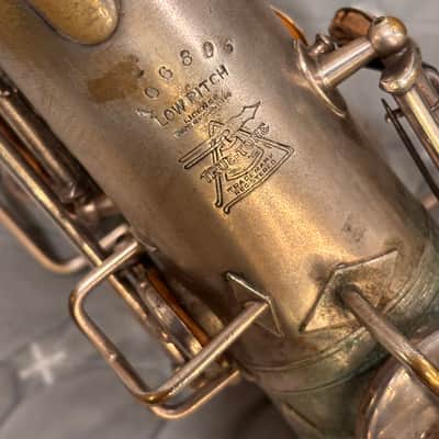 Vintage Buescher "true tone" Alto Saxophone  - Silver image 11
