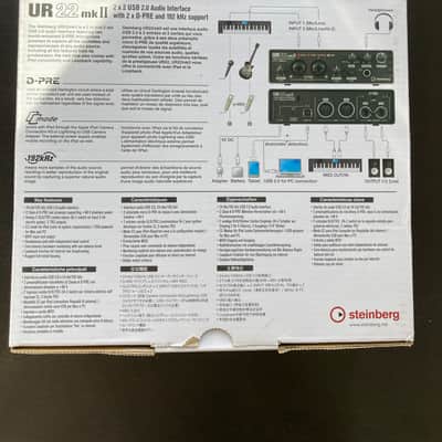 Steinberg UR22mkII USB 2.0 Audio Interface 2010s - Silver/Black image 7