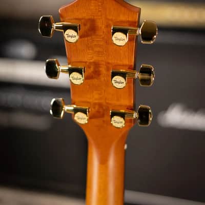 Taylor 214ce-K DLX Special Edition Grand Auditorium Acoustic/Electric Guitar - Honeyburst with Hardshell Case image 6