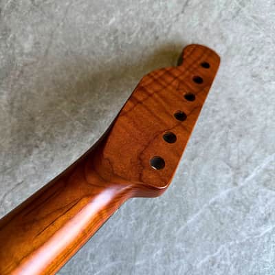 Tele Guitar Neck Mahogany  22 Fret Rosewood Fingerboard,  Satin Finish image 5