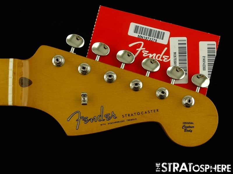 Fender Vintera III Late 50s Stratocaster Strat NECK &TUNERS 1950s Maple image 1