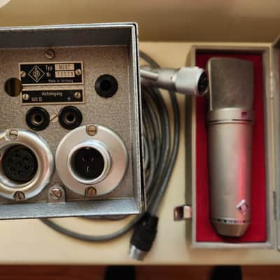 Vintage Neumann U67,Power supply & stand mount cable image 1