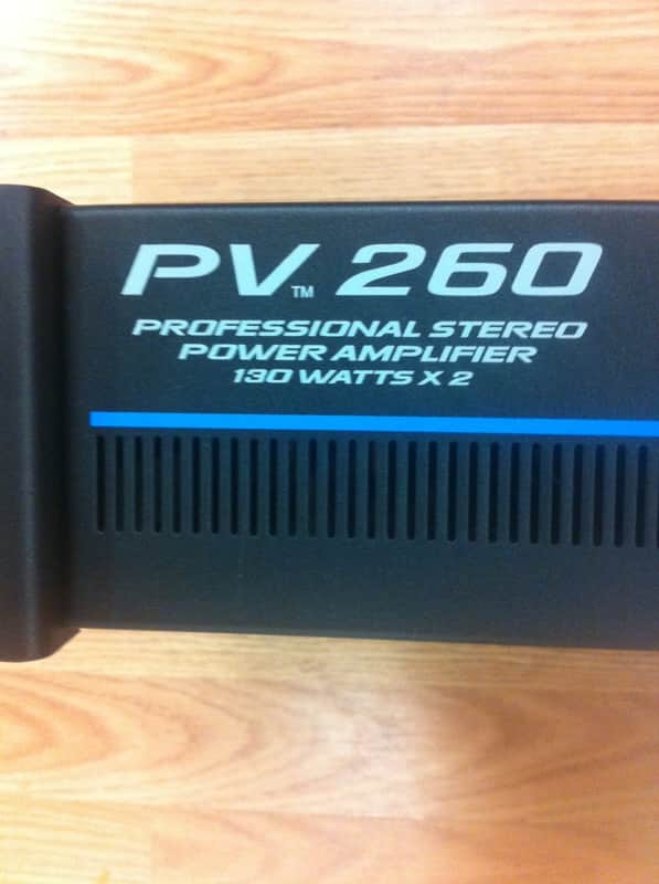 Peavey PV-260 Stereo Power Amplifier ( 130 watts x 2 ) | Reverb