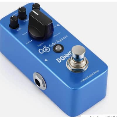 Echo Square Mini Delay Pedal – 7 Modes Analog, Tape, Reverse, Mod, LoFi & Sweep Delay Effects image 1