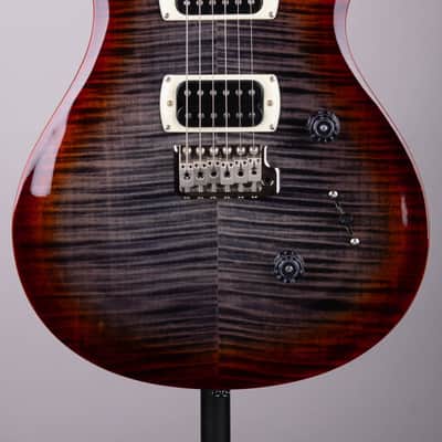 PRS SE Custom 24 Electric Guitar - Charcoal Cherry Burst w/ Gig Bag image 1