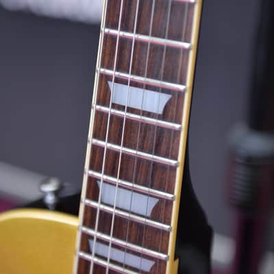 Aria Pro II Gold Top Les Paul p90s '56 Reissue, late 90's image 13