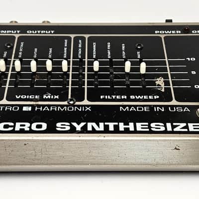 used Electro-Harmonix Micro Synthesizer, Good Condition with Power Supply image 3