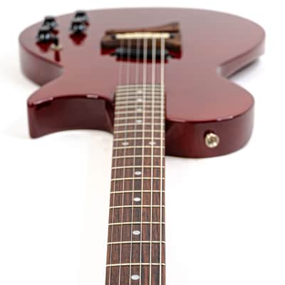 Fernandes LSA Monterey Magnacoustic Cherry Red – Hot Rail Power with Piezo Sparkle image 10