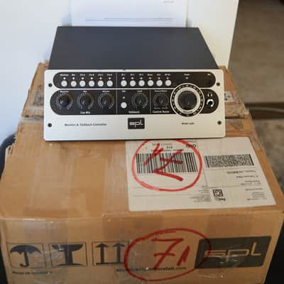 SPL 2381 MTC Monitor and Talkback Controller 2008 - 2022 - Black image 1