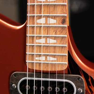 Powers Electric A-Type PF42 NAMM 2026 Hollow Body Electric Guitar - Byzantine Gold with Gig Bag image 9