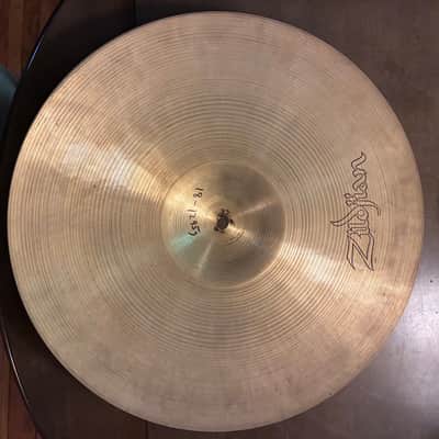 Restored Zildjian 18" A. Zildjian 1295g Hollow Logo Light Crash Cymbal 1978 - 1982 - Traditional image 2