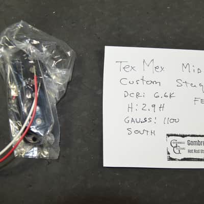 Fender AM Tex-Mex Stratocaster Pickup MIDDLE Custom Stagger RWRP image 3