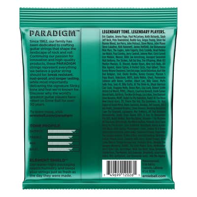 P02026 Not Even Slinky Paradigm Electric Guitar Strings - 12-56 Gauge image 2