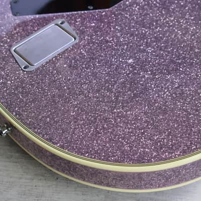 2019 ESP E-II Japan Eclipse EC-DB Les Paul w/EMG's (Purple Sparkle) image 10