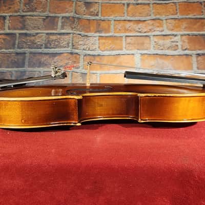 Vintage 1930s Scherl & Roth A211 3/4 Violin Natural w/ HSC image 8