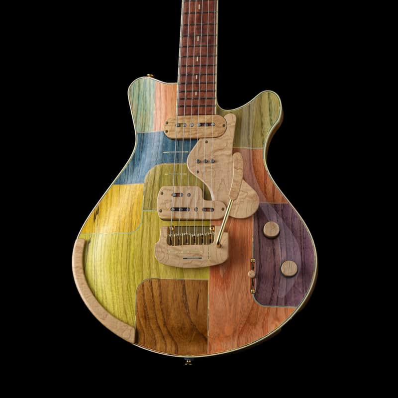 Jersey Girl Homemade Guitars “Coota-Coneysides” 2022 Multi Colored