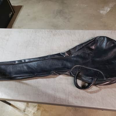 1970's Vintage 5 String Banjo Vinyl Black Red Flannel Interior Gigbag image 1
