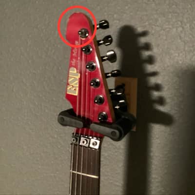 ESP Mirage 90's - See Thru Red image 13
