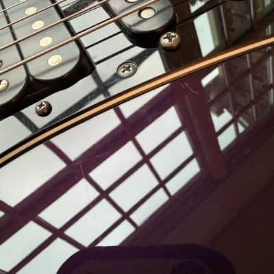 2016 Ibanez Prestige RG655M - Subterranean Purple Metallic image 15
