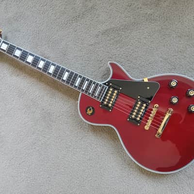Edwards ESP - 2025 - Extremely Limited - Cherry - Custom Pickups - Grover Locking Tuners - Upgraded Everything - TKL Hardshell Case - Excellent Condition - Fast FREE Shipping - Final Price Drop! image 22
