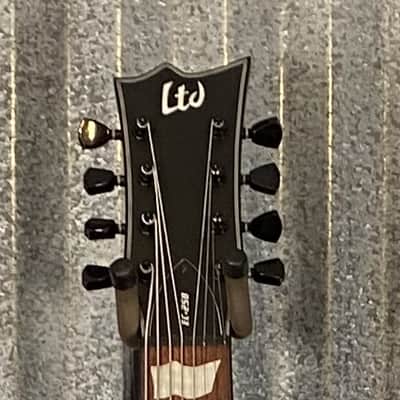 ESP LTD EC-258 8 String Black Satin Guitar EC258BLKS #1577 Used image 3