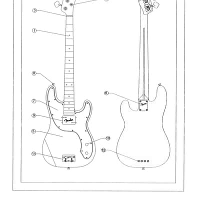 Squier Tele Bass Humbucker image 4