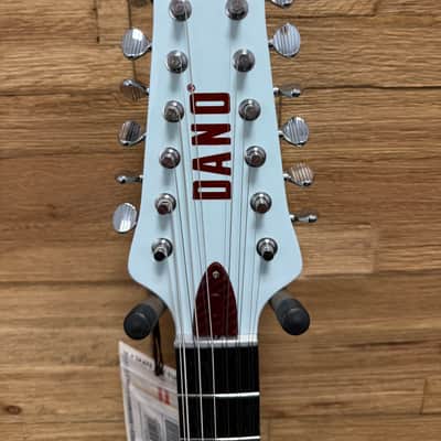 Danelectro Dan O Cool 12- string Semi Hollow Electric Guitar - Aqua- 2026 image 9