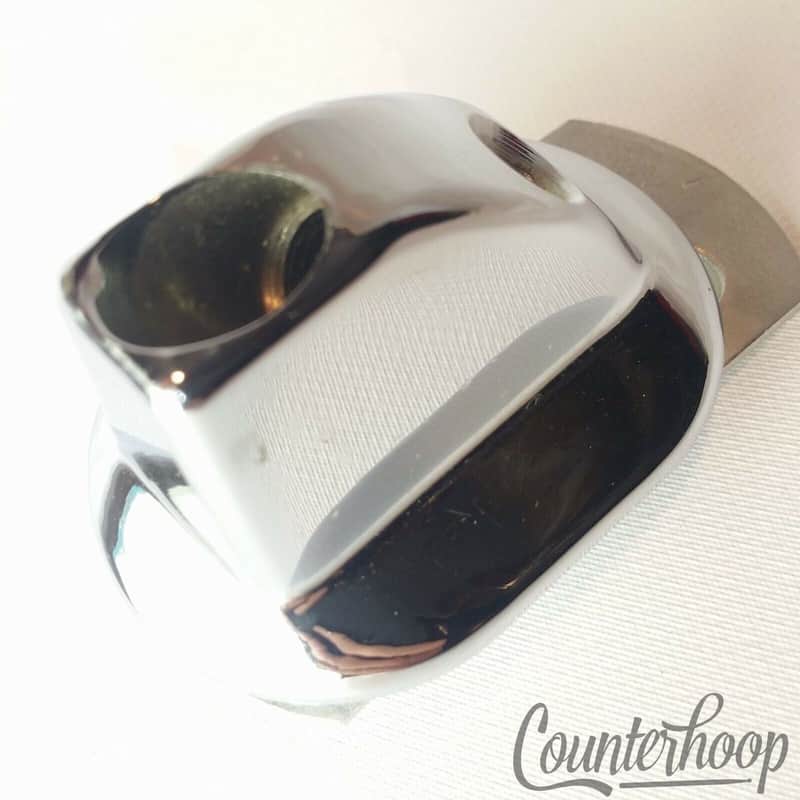 *Slingerland Bass Drum Spur Mount Left L-Side Sound King Chrome Vintage 60s G* image 1