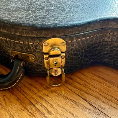 Clean! Original Gibson Les Paul/SG/EB0 Pebble Case 1961-1963 with Partial Case Candy image 8