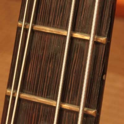 Vintage 1991 Warwick Thumb Thru Neck Golden Era Left Handed Bass Guitar w/ Case image 5