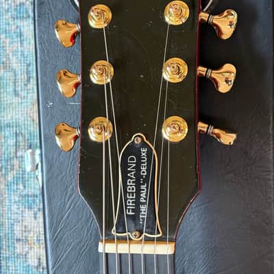 1982 Gibson Firebrand "The Paul" Deluxe - Candy Apple Red Custom Shop Edition image 12