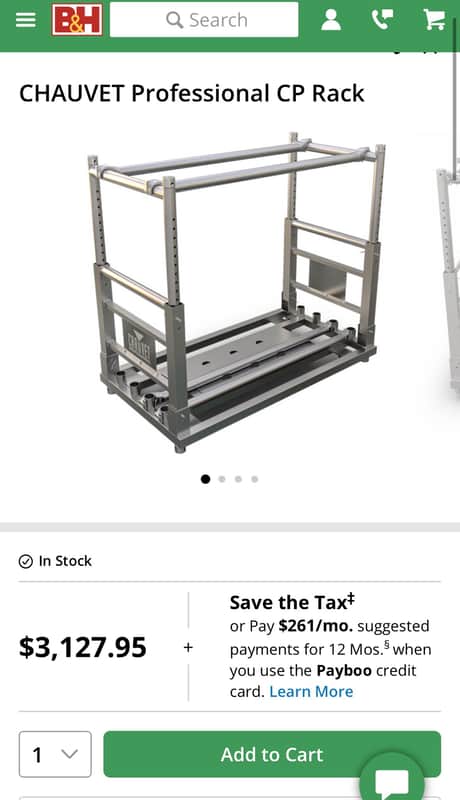 2 Chauvet CP Rack For Lighting image 1