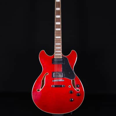Ibanez AS7312 12-String Electric, Transparent Cherry Red image 5