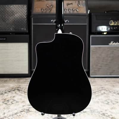 Taylor 250ce Plus BLK Doce Doble Acoustic/Electric Guitar - Black with Aerocase image 7