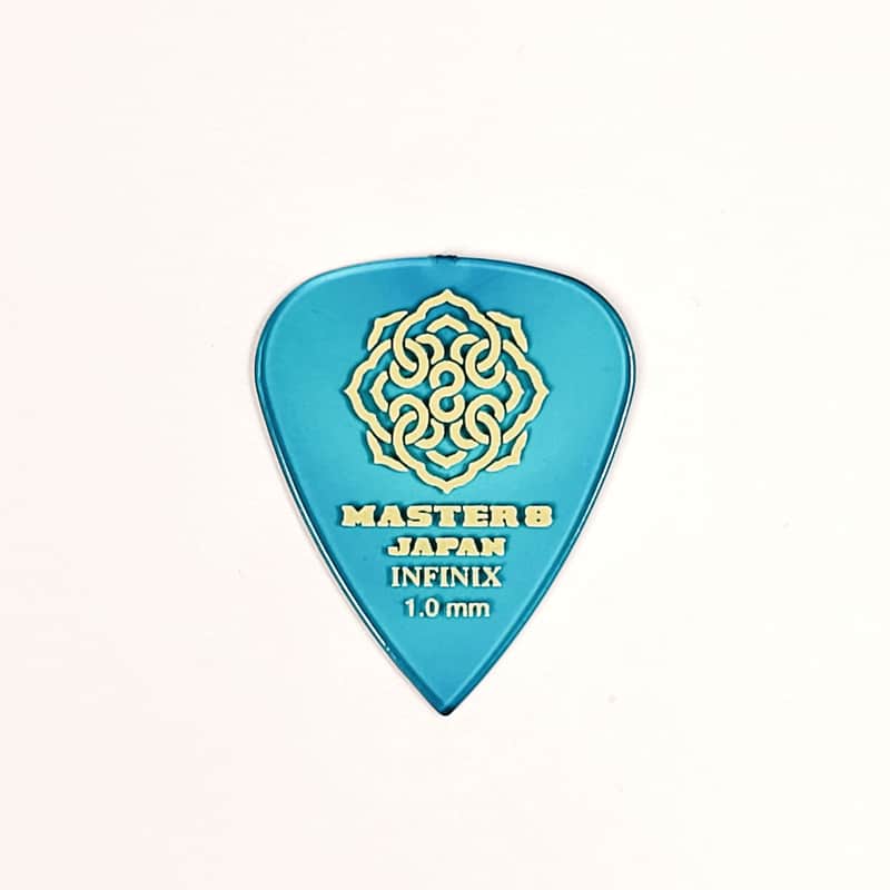 Master 8 Japan Infinix 351 Guitar Picks Heavy 1.0mm 6-Pack image 1