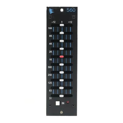 API 560 500 Series 10-Band Graphic Equalizer Module Owned by Deryck Whibley Of Sum 41 image 1