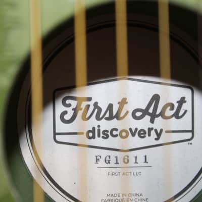 First Act Discovery FG1611 Acoustic Guitar 30" Green Camo image 3