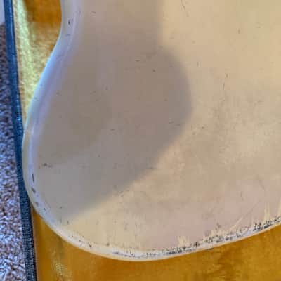 Fender Mustang Guitar with Rosewood Fretboard 1964 - 1969 - Olympic White image 10